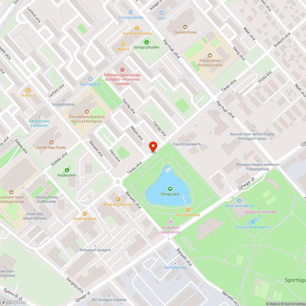 Kilyuggatott járdák bejelentés helye