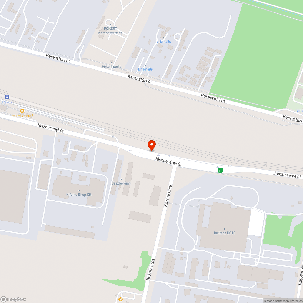 Forgalmas út melleti járdát benövő növényzet bejelentés helye