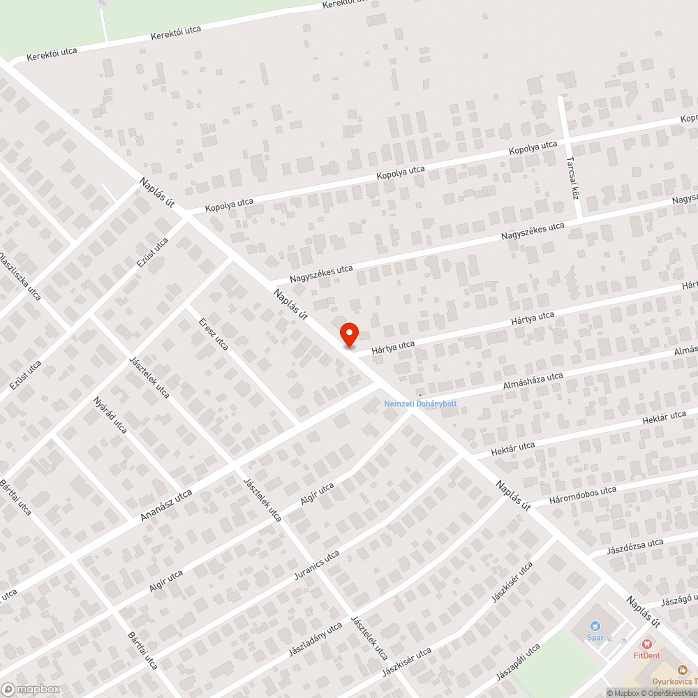 Néhai fa bejelentés helye