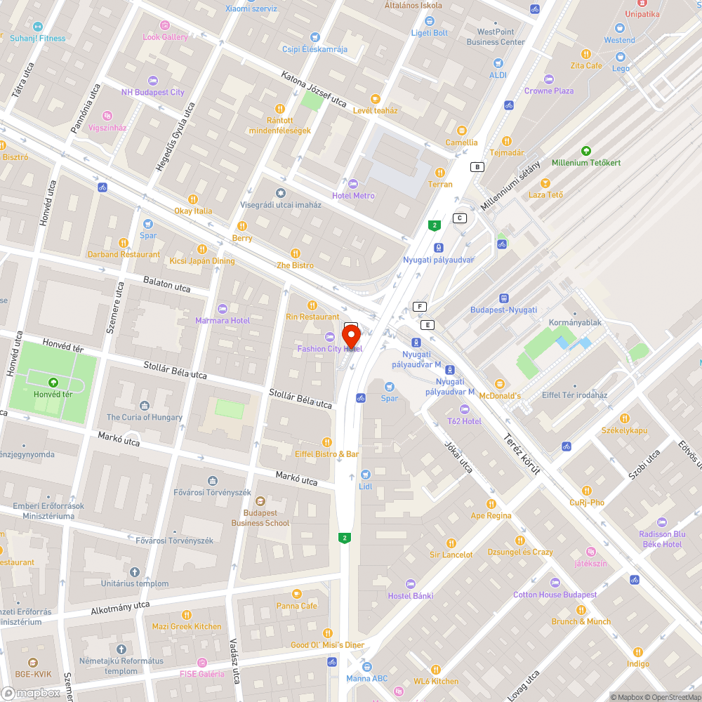 Emberekre lógó fa bejelentés helye