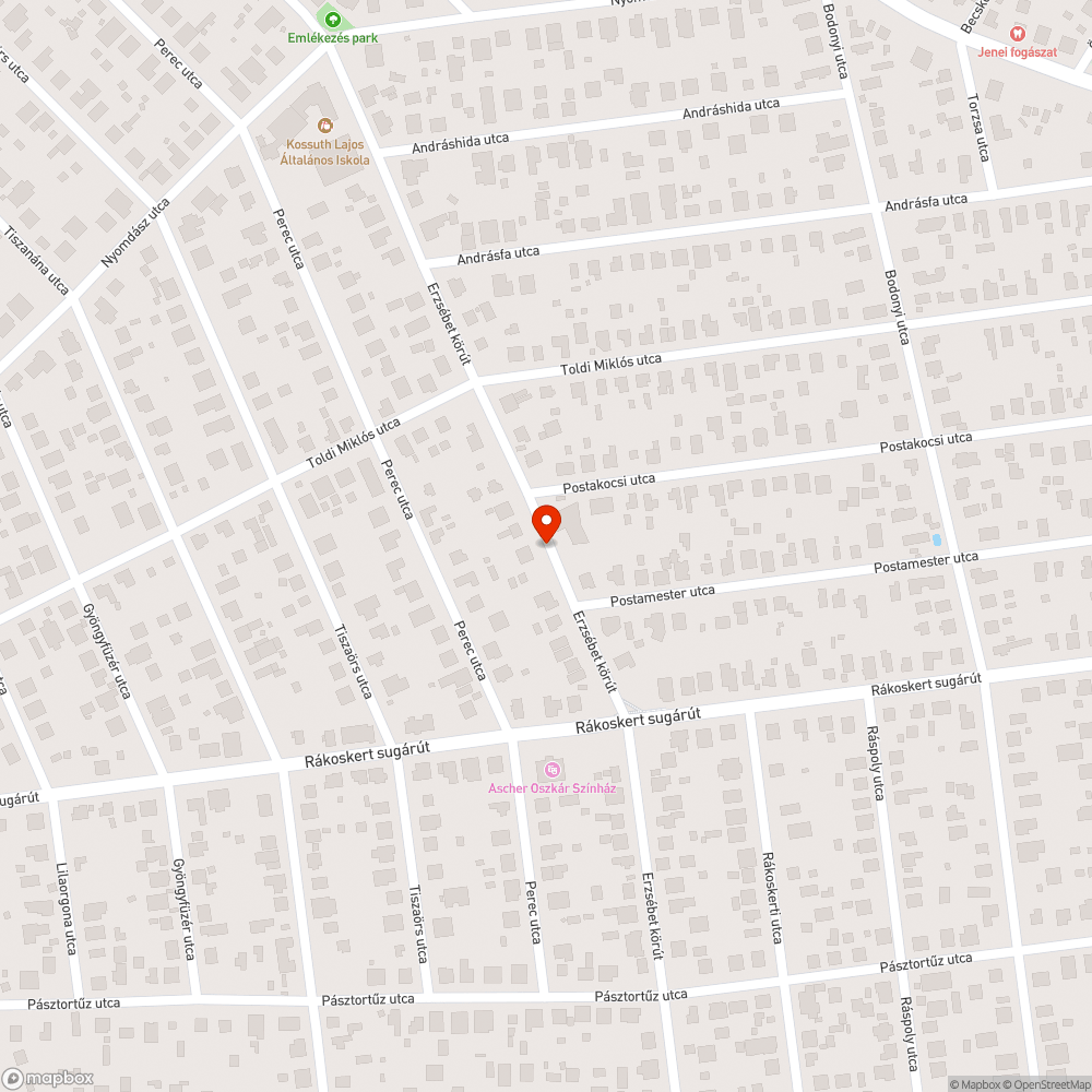 Likad az út bejelentés helye