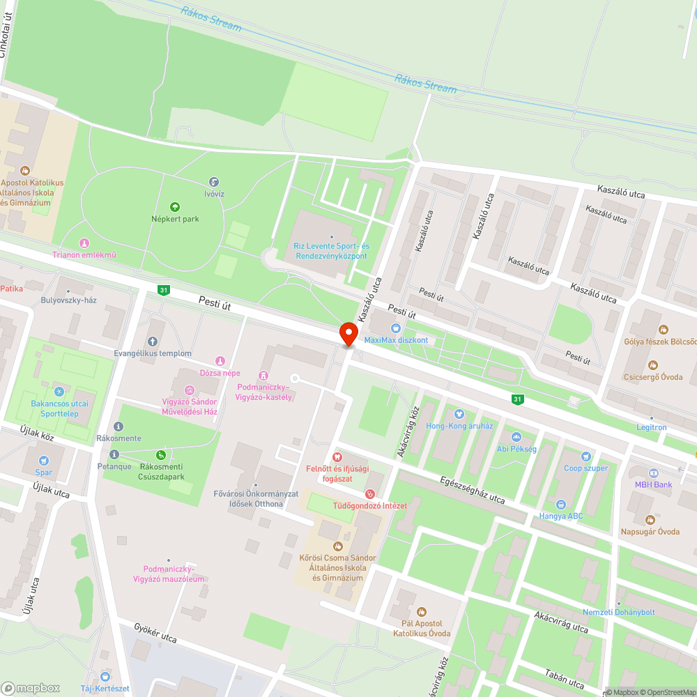 Kidöntötték bejelentés helye