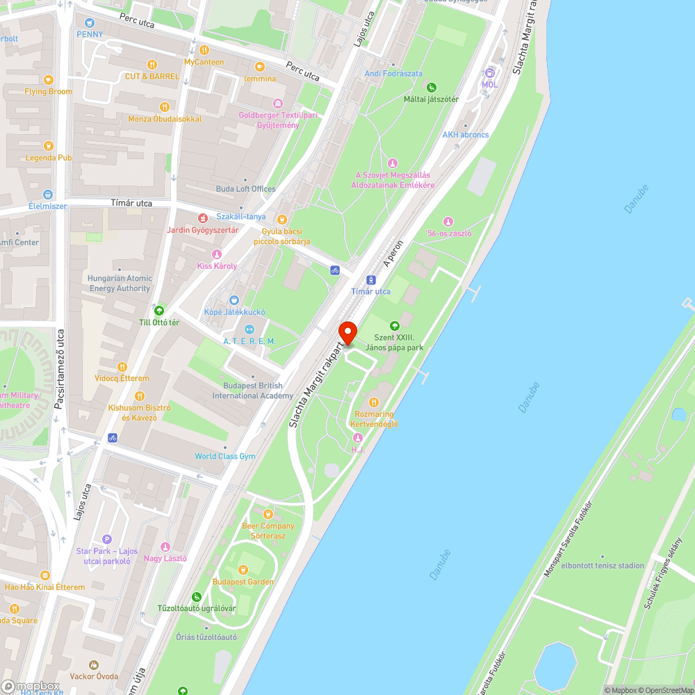 Vegyes kőtörmelékek a Tímár utcai gyalogoshíd tövében. bejelentés helye