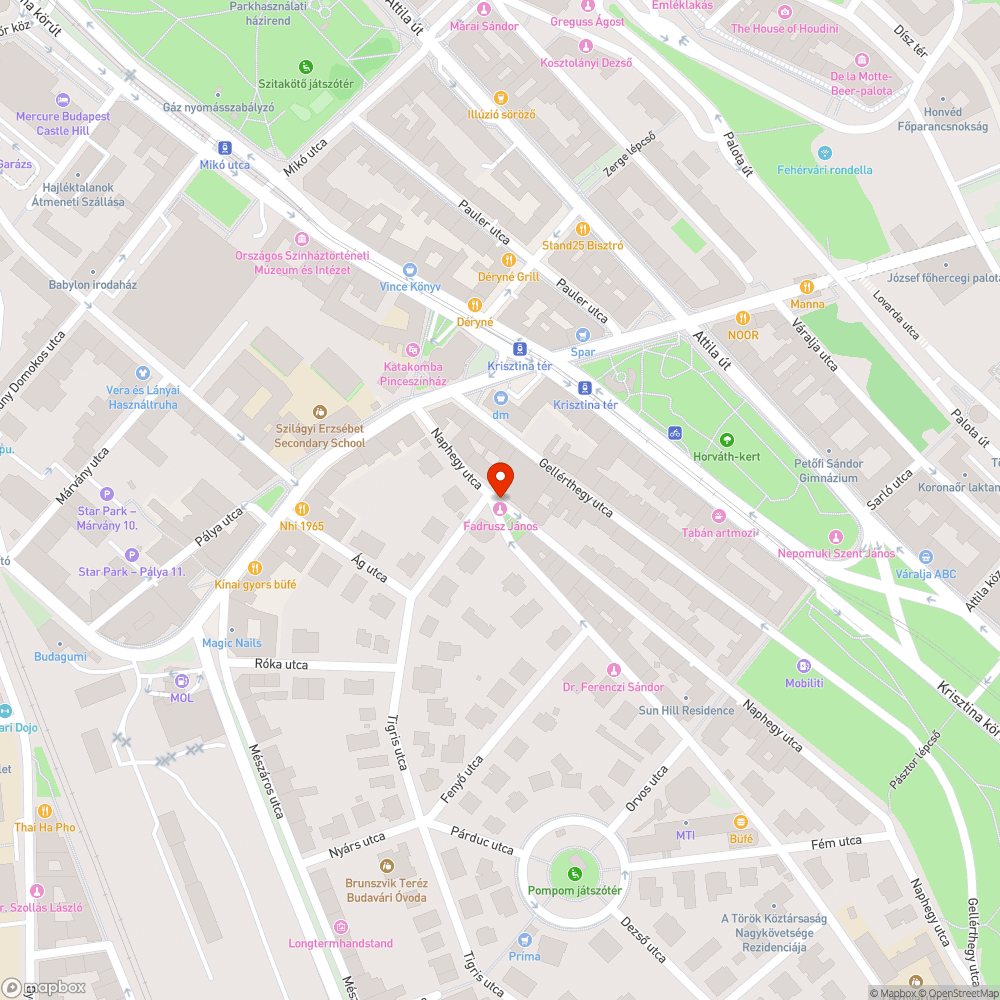 kidőlt és be is dőlt bejelentés helye