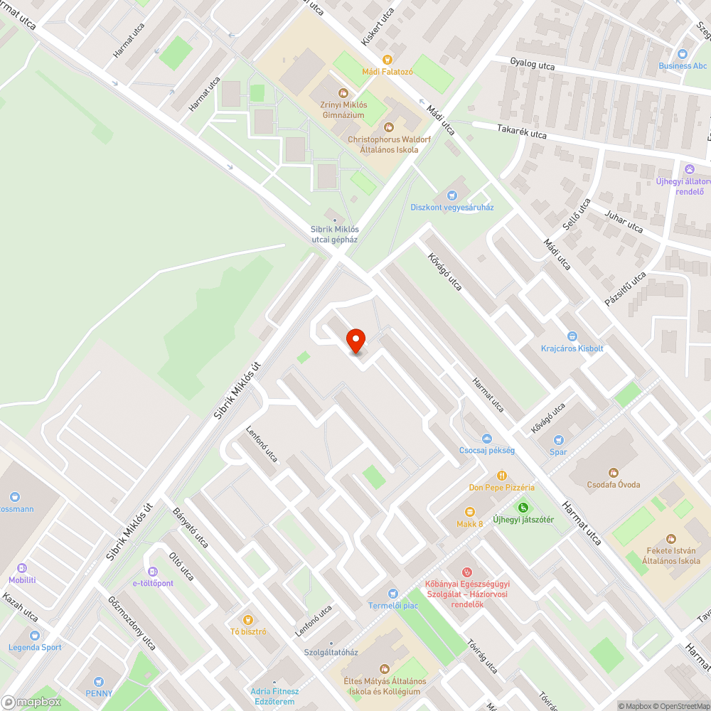 Betondarab árválkodik a ház mellett bejelentés helye