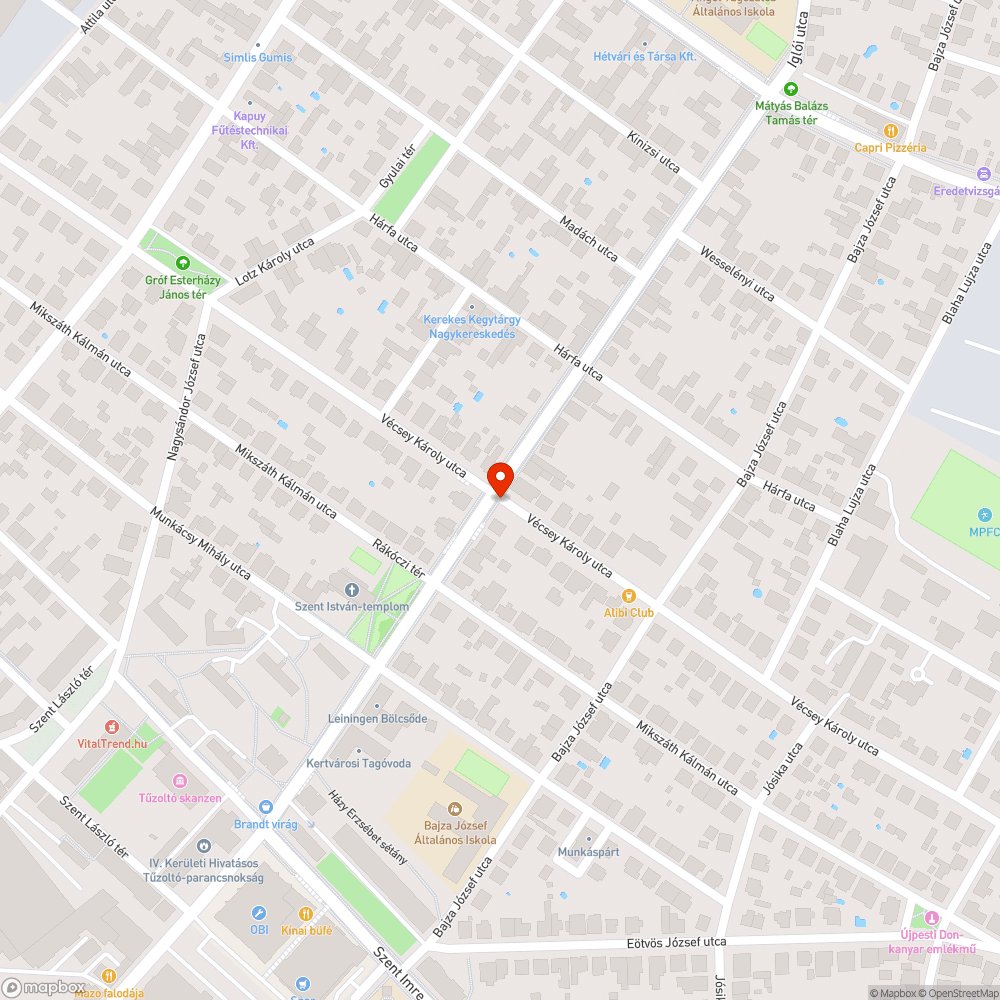 Takart tükör bejelentés helye