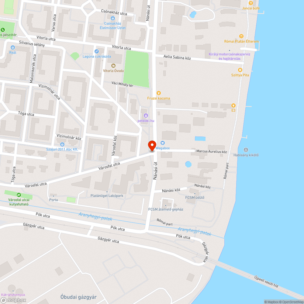 Ferde, árva oszlop bejelentés helye