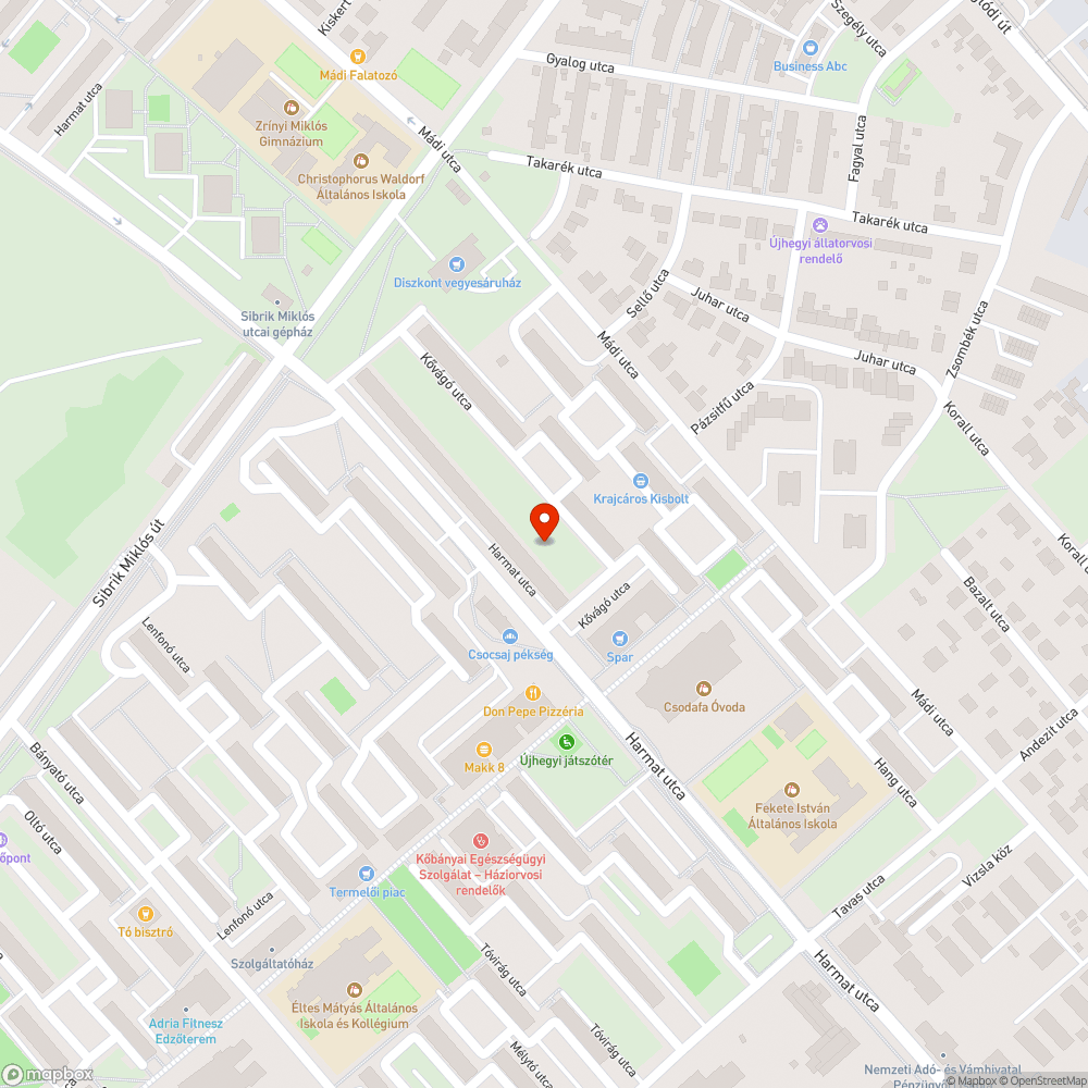 Kikoptatatott fű helyére igényszerint térkő bejelentés helye