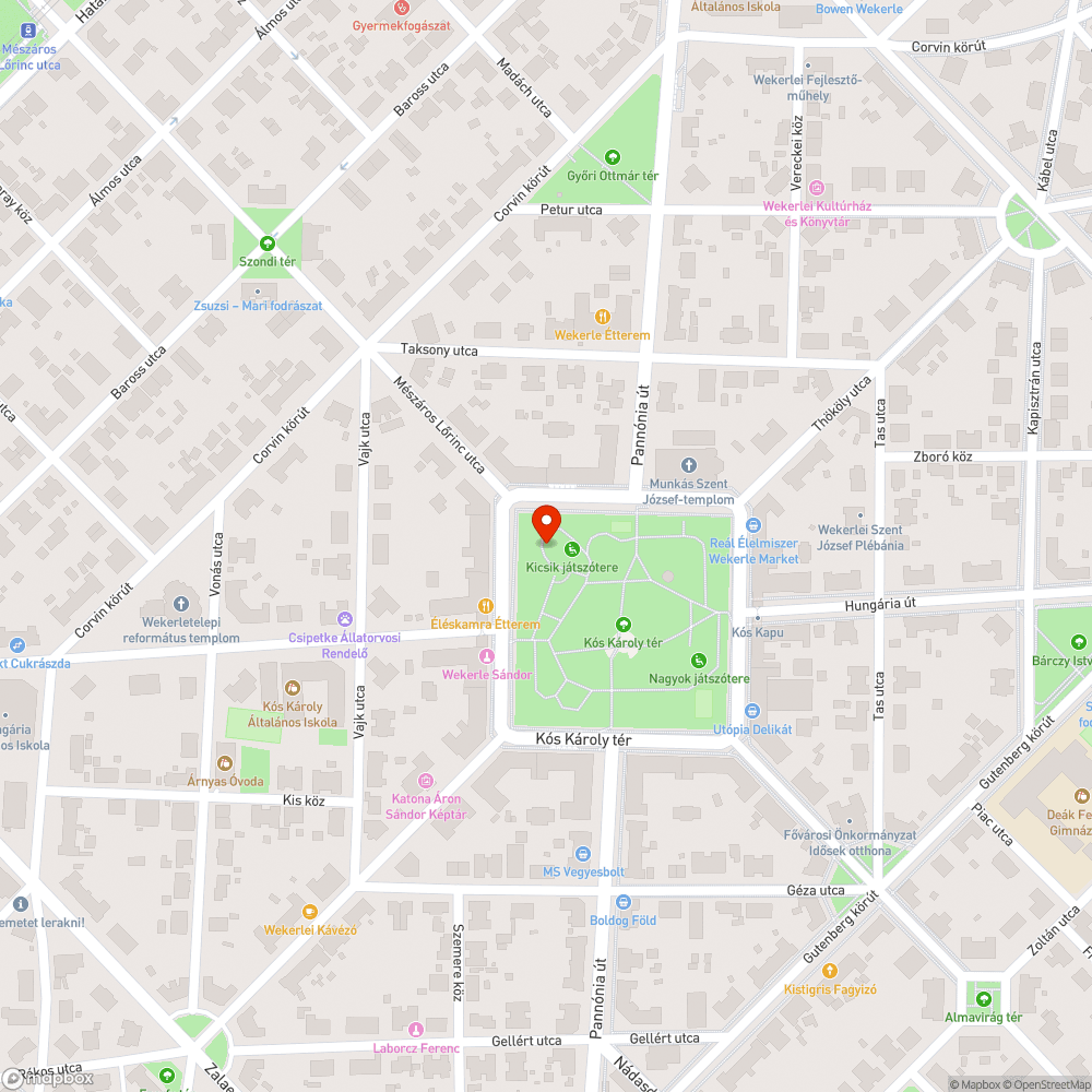 Felújítandó játszótéri eszkoz bejelentés helye