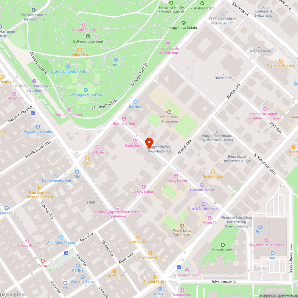 Forgalomból kivont autó bejelentés helye