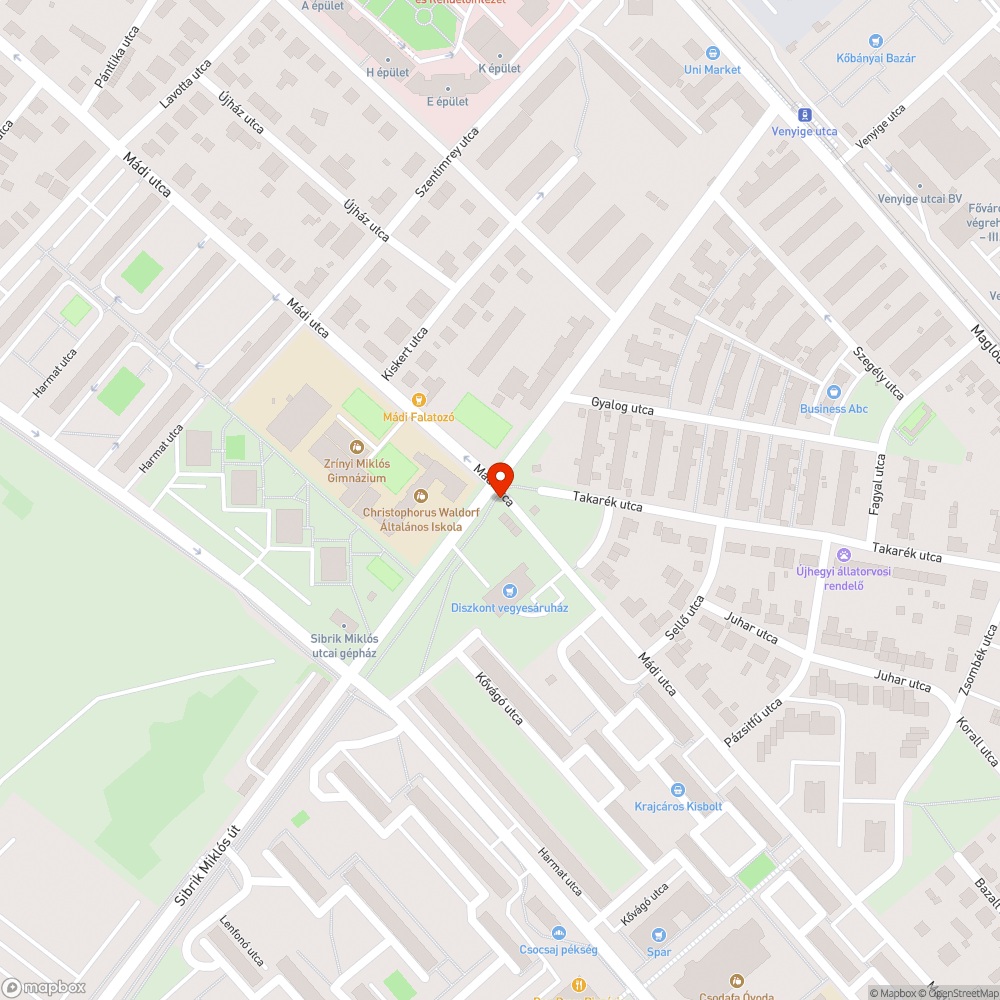 Hiányzó fényterelő bejelentés helye