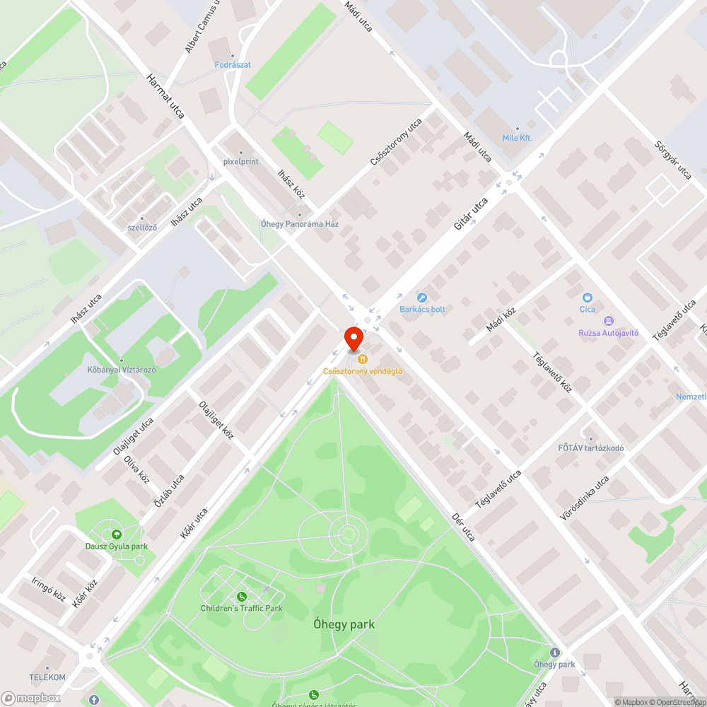 Eltakart virágok bejelentés helye