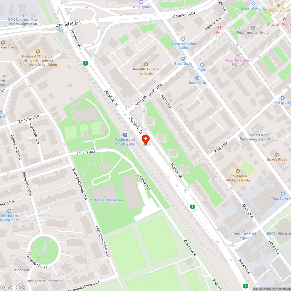 Kijelző probléma bejelentés helye