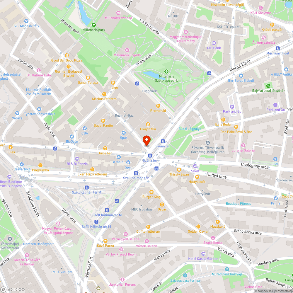 Kátyú bejelentés helye