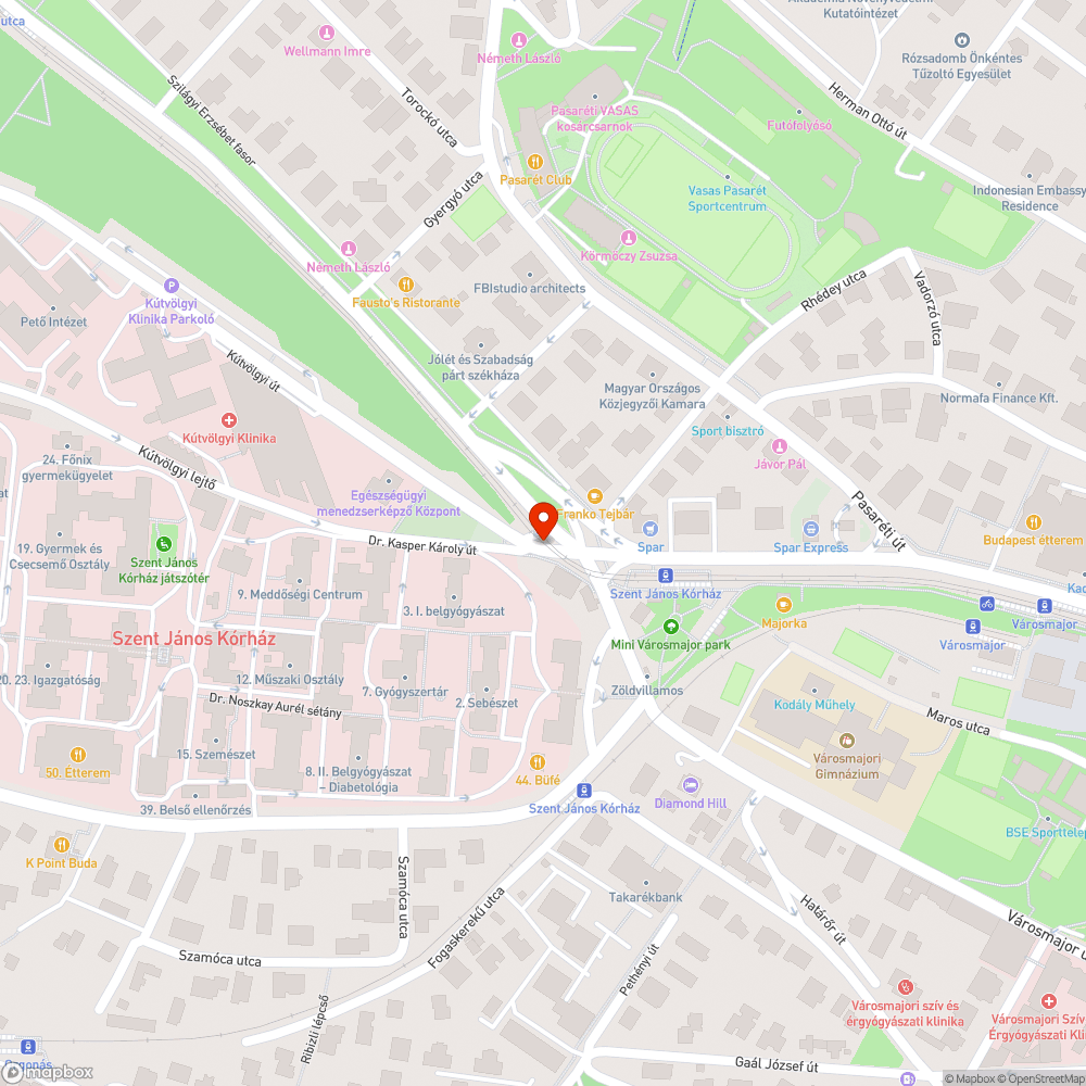 szemét bejelentés helye