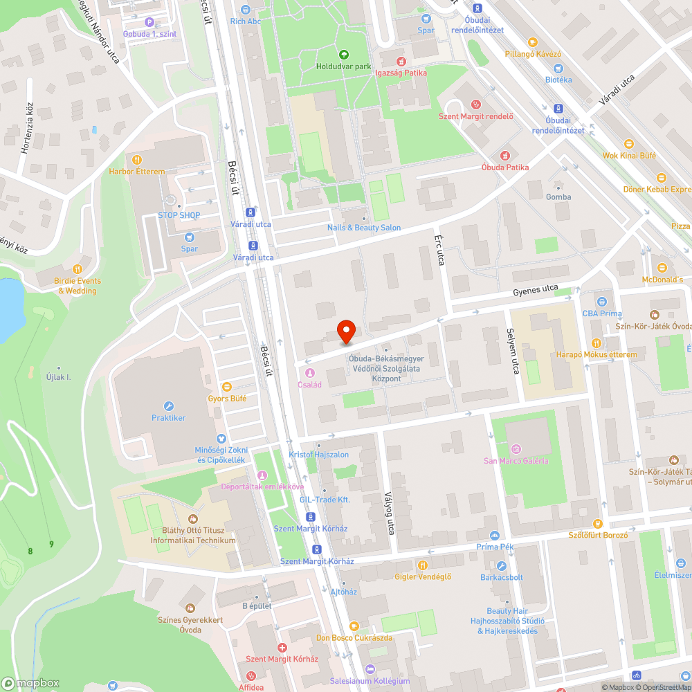 Közmű fedél bejelentés helye