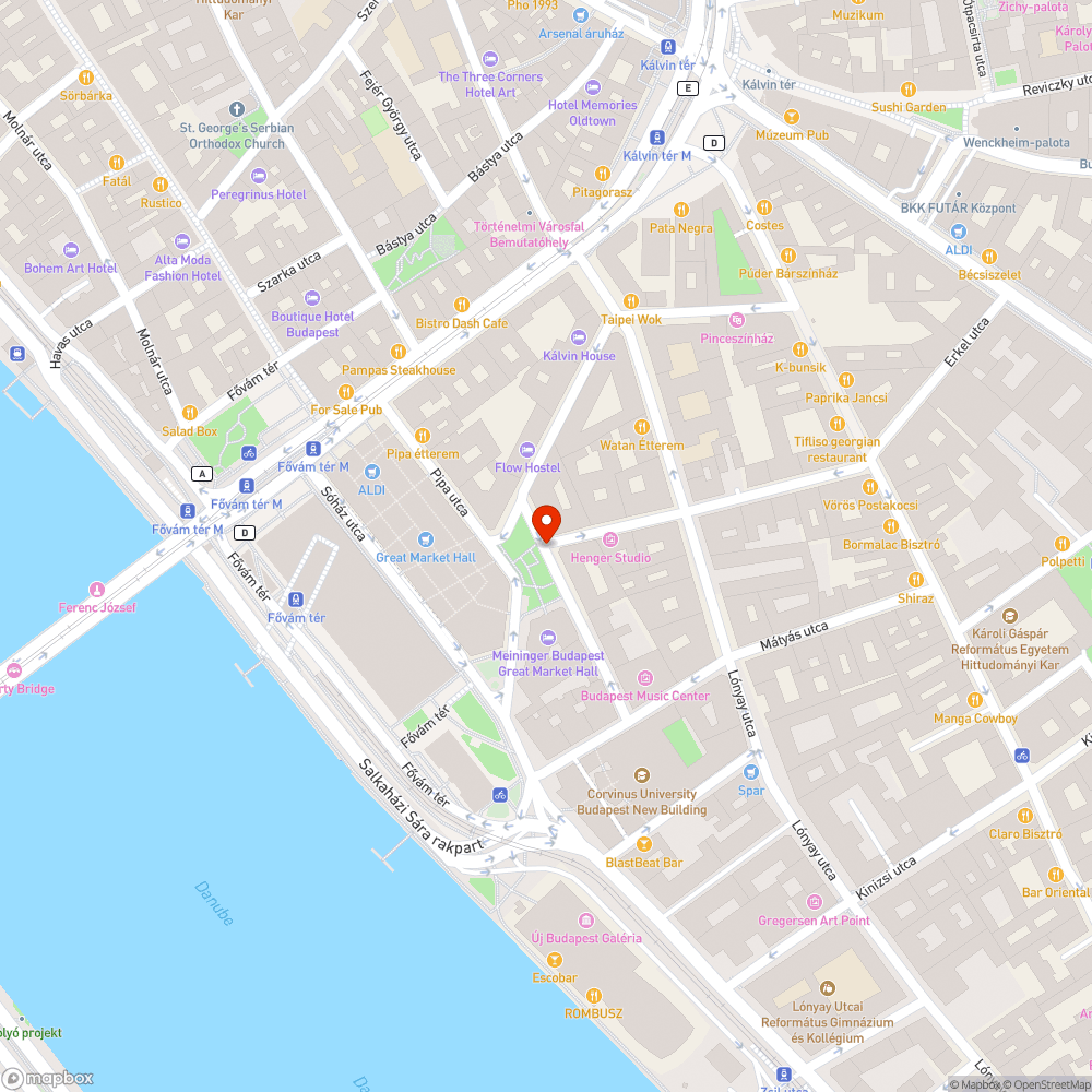 Csarnok téri szemetesek - no comment bejelentés helye