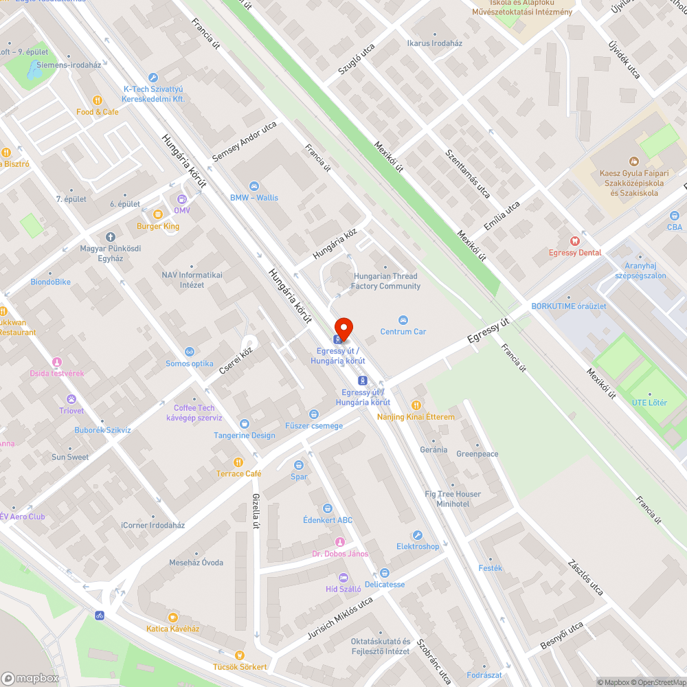 Graffitis elektromos szekrény bejelentés helye