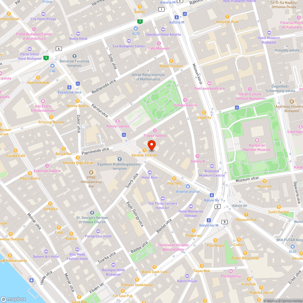 Meglazult poller bejelentés helye