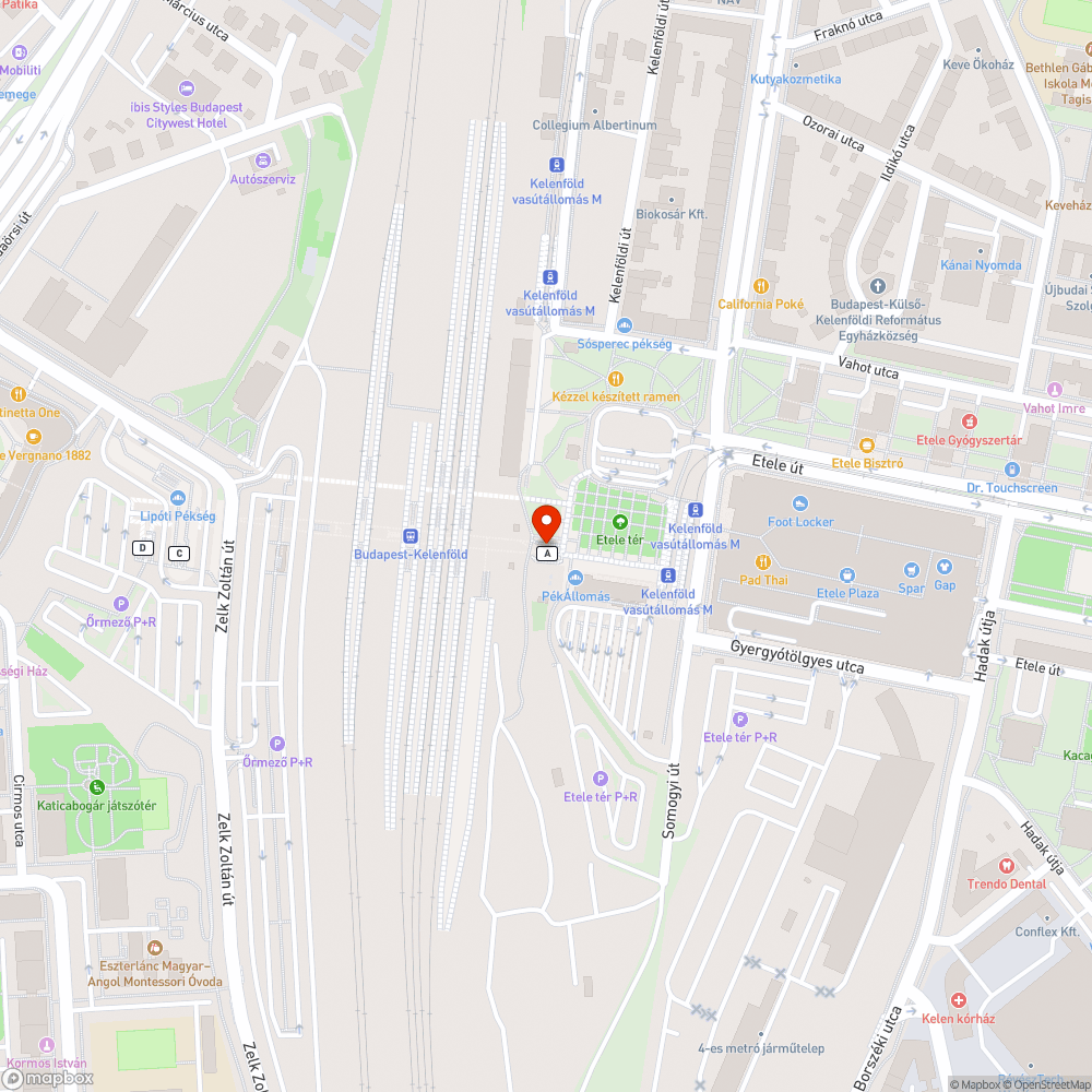 beszakadt rács bejelentés helye