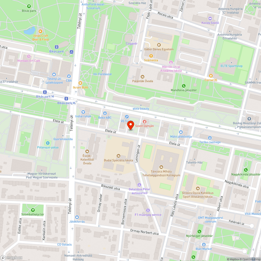 Eldugult csatorna bejelentés helye