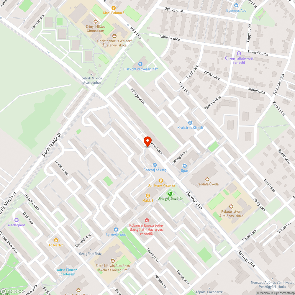 Kerékpárútra belógó sarjak bejelentés helye