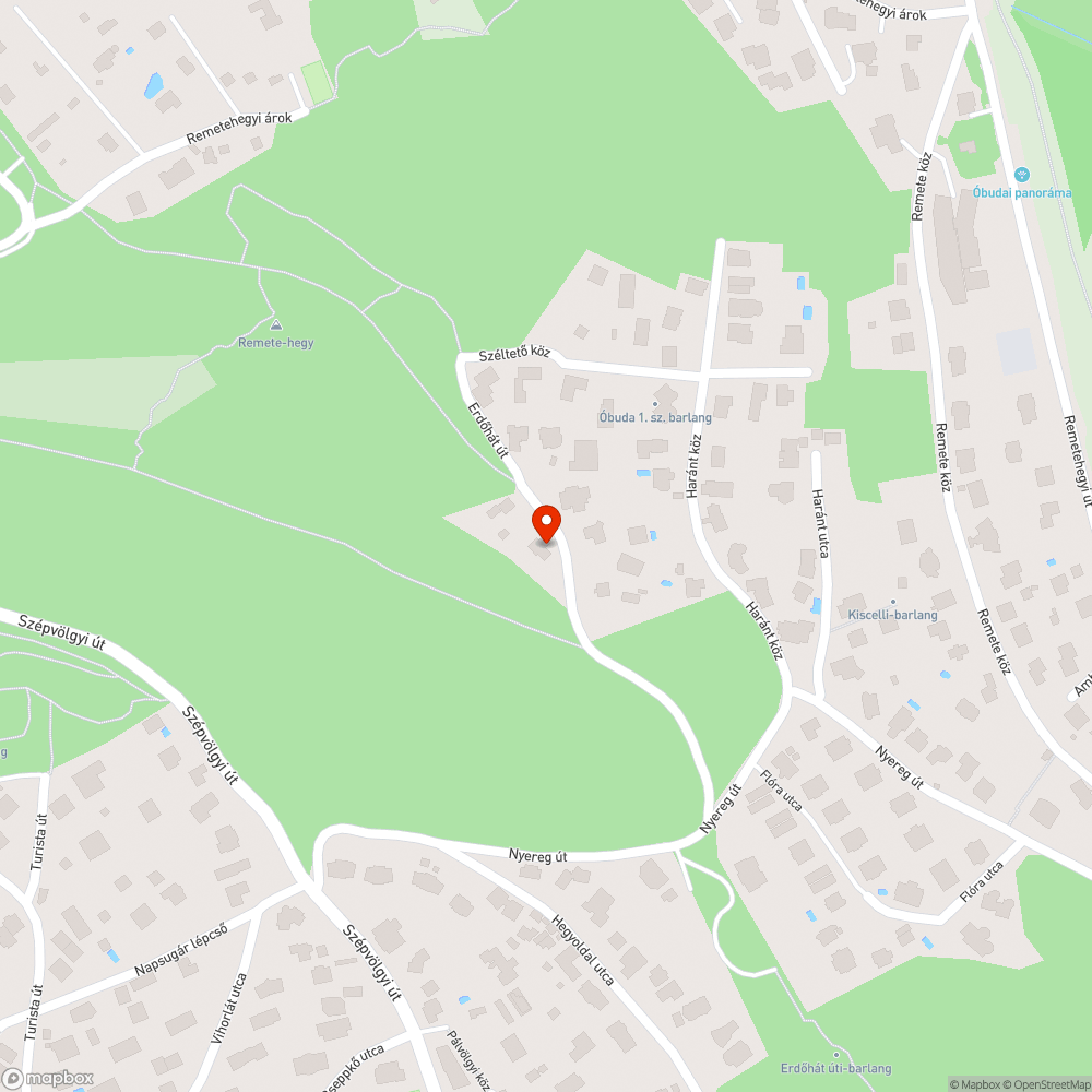 Erdőhát utcában kátyúzás nyomai bejelentés helye