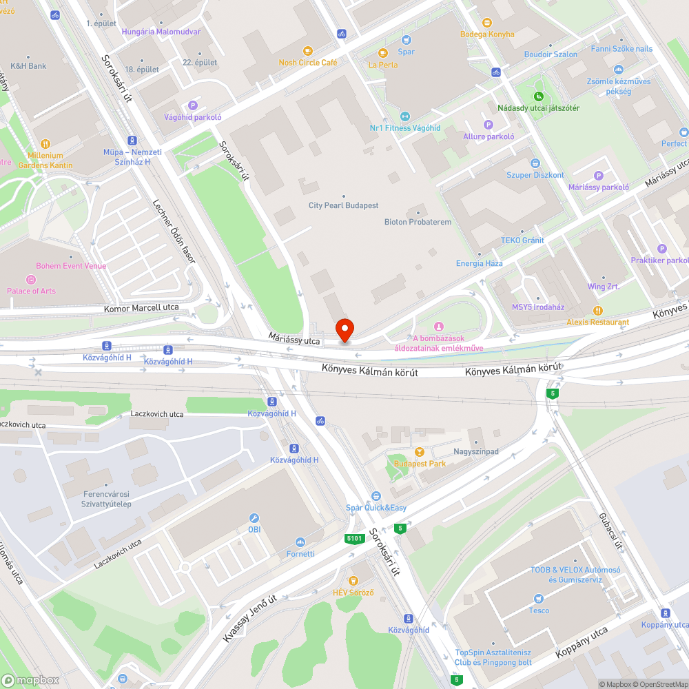 Máriássy utca, Közvágóhíd kerékpáros forgalom ráterelése a járdára, bejelentés helye