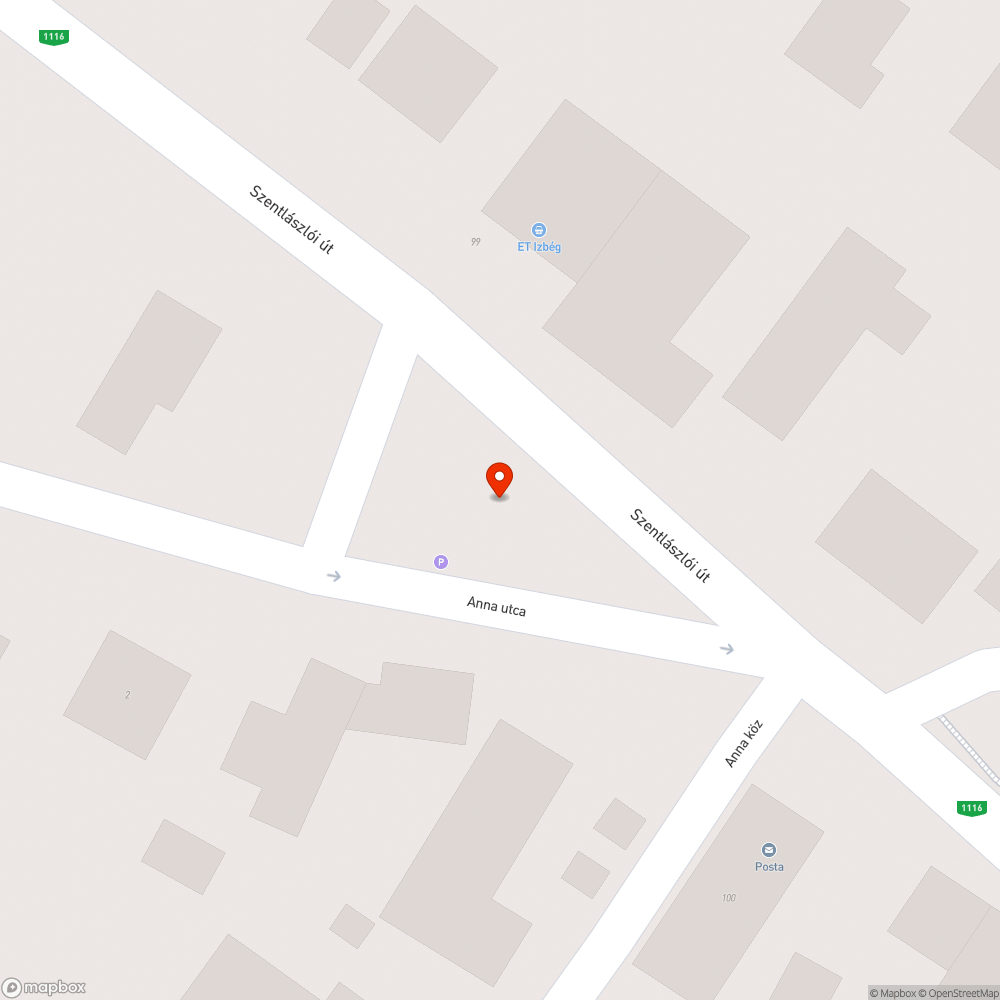 1849-es műemlék Izbégen bejelentés helye