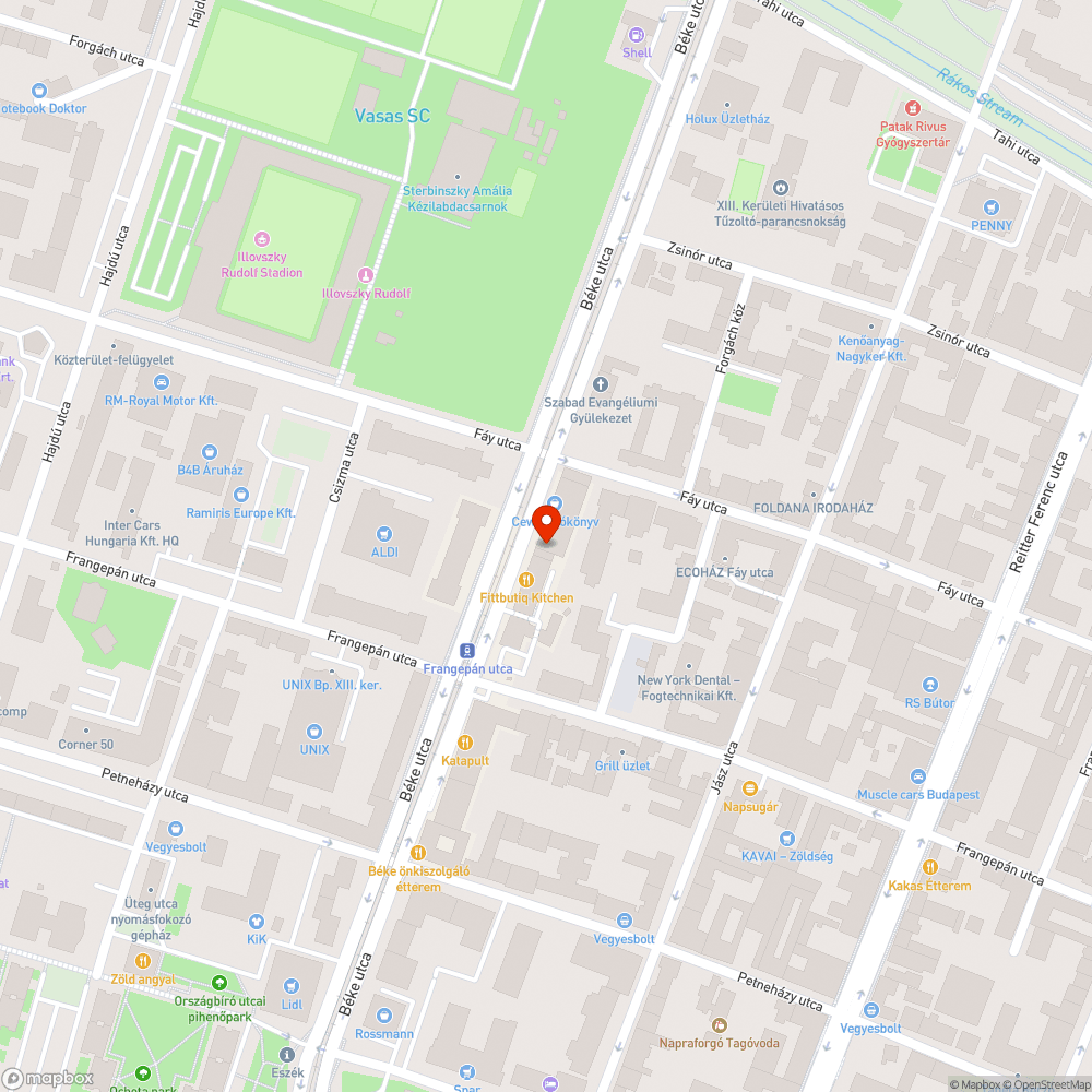 Parkoló autók a járdán bejelentés helye