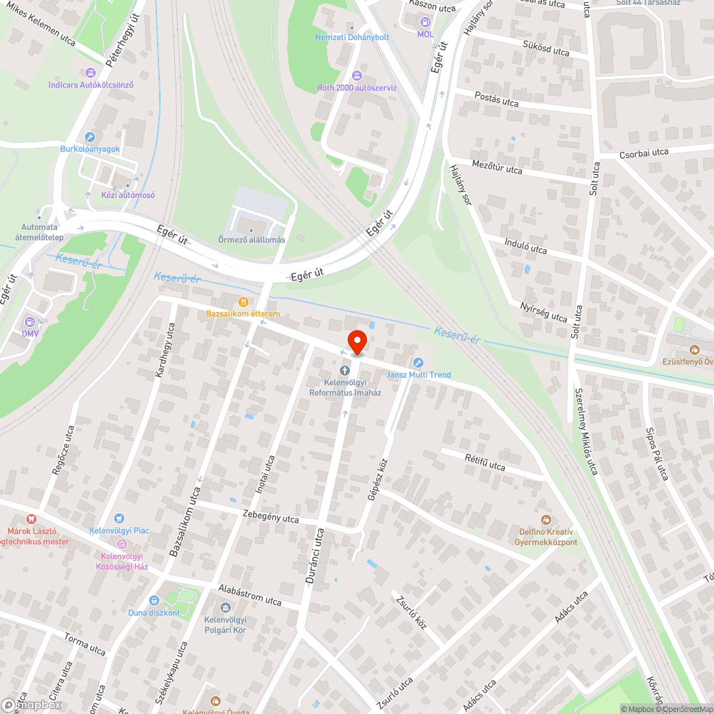 Közvilágítás megszűnt bejelentés helye