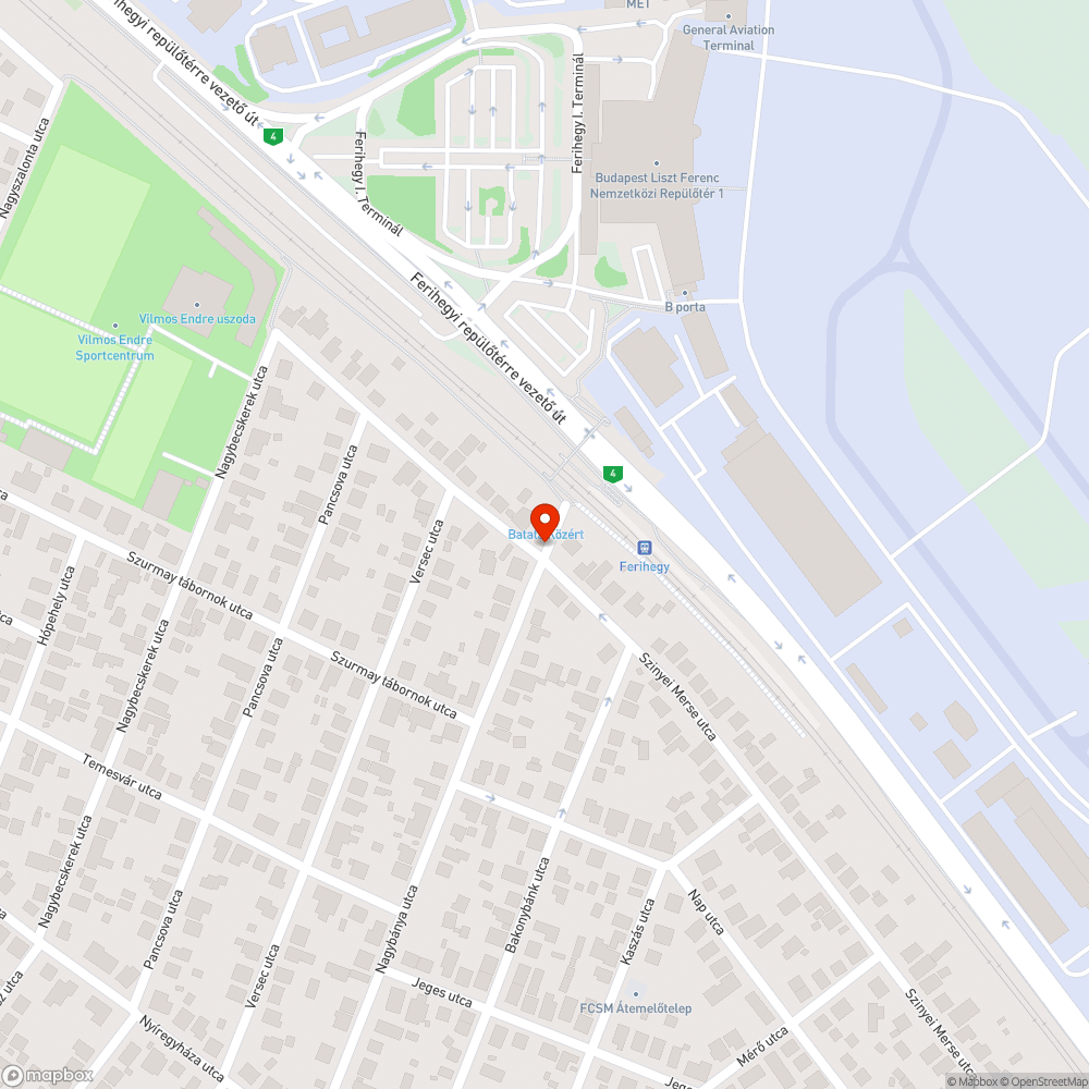 Szemét bejelentés helye