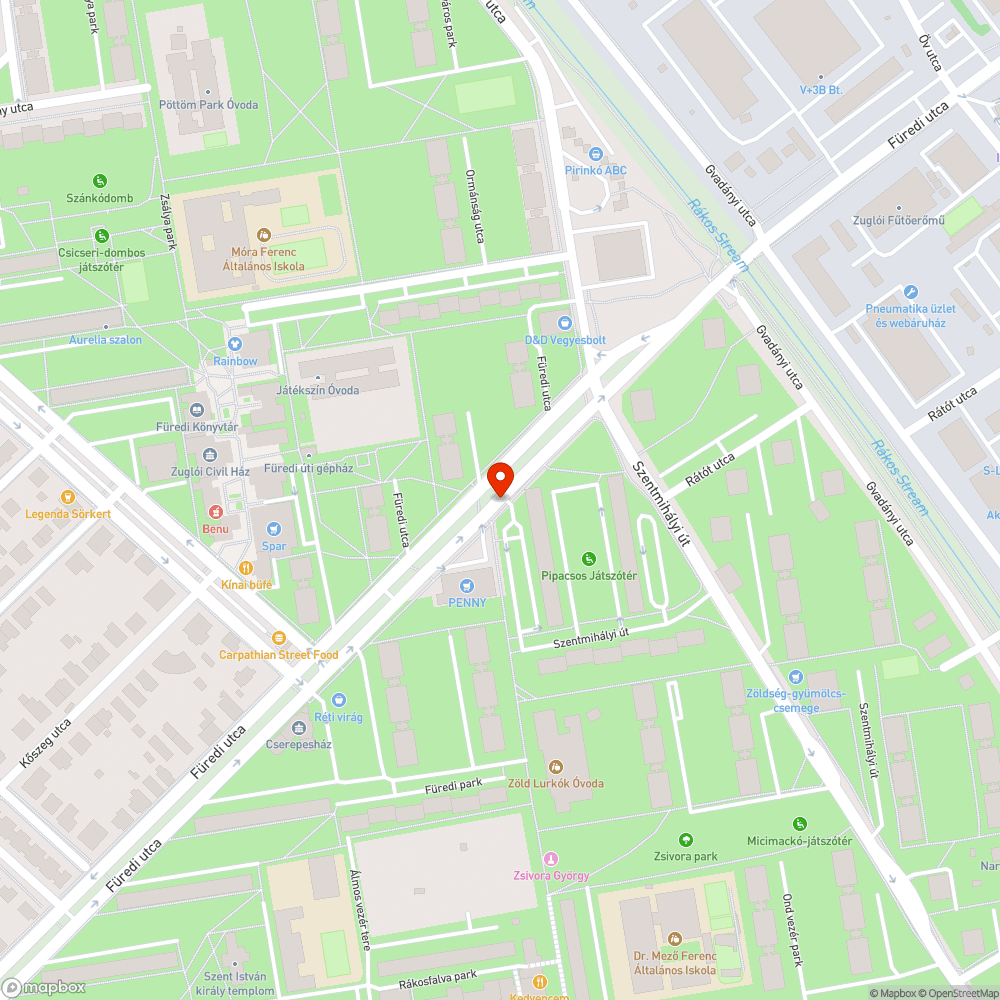 Balesetveszélyes útszakasz bejelentés helye