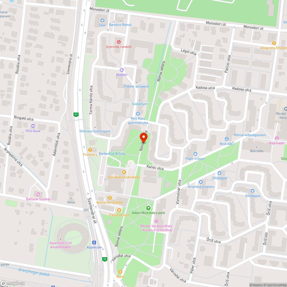 Tönkretett pad bejelentés helye