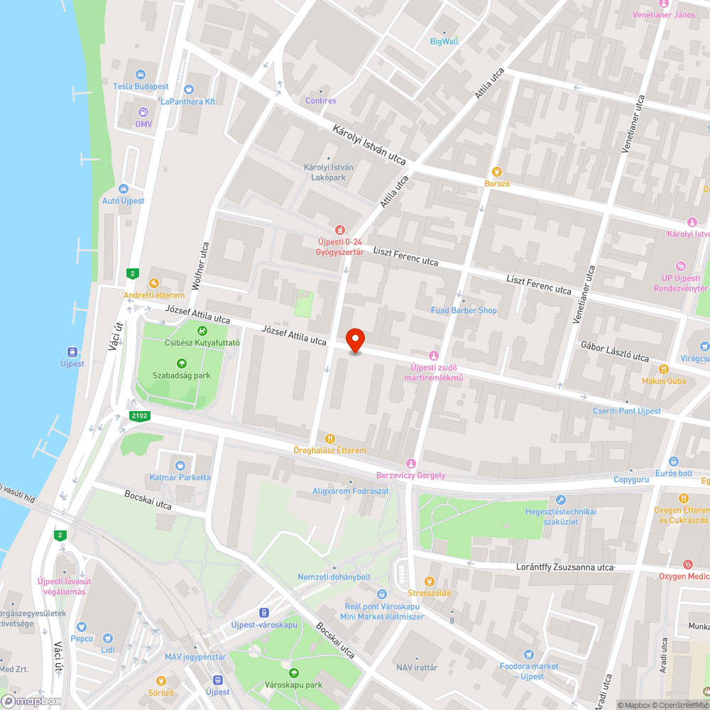 Szemetes közpark bejelentés helye