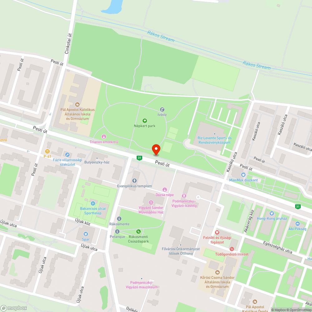 Letört a kő bejelentés helye