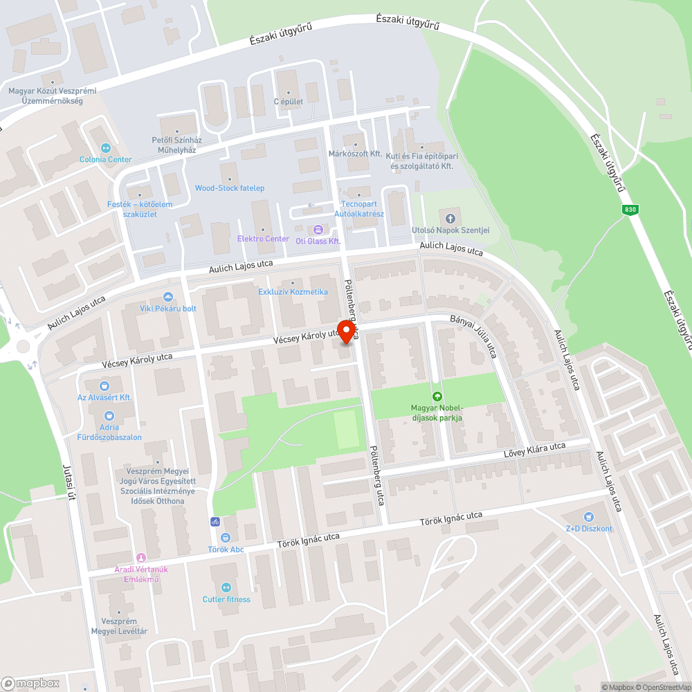 Nem belátható útszakasz bejelentés helye