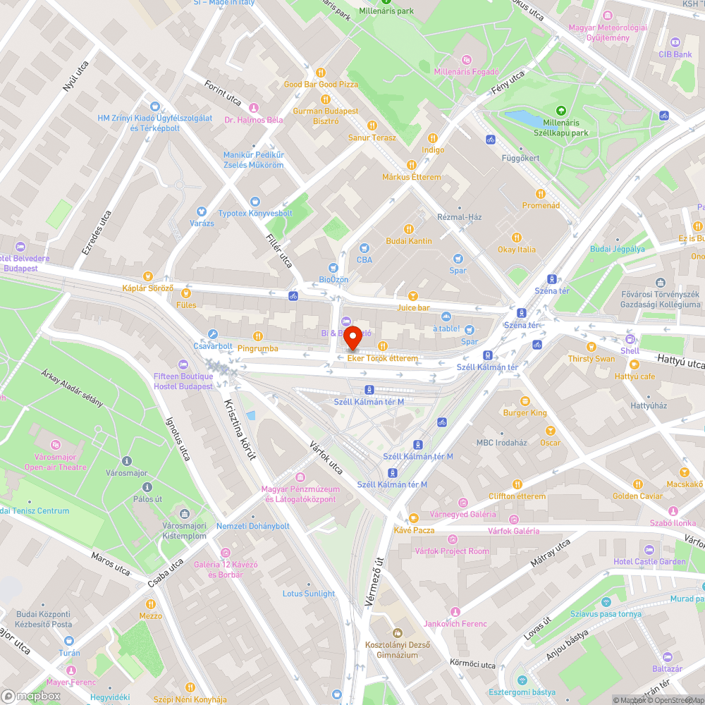 elhagyott kerékpárdarab és lötyögő kerékpártámasz a Széll Kálmán téren bejelentés helye