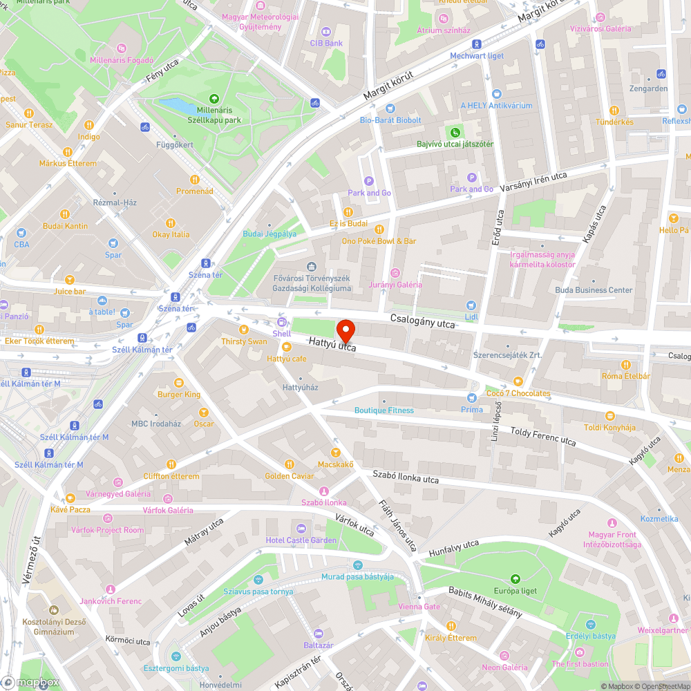 Zebra bejelentés helye