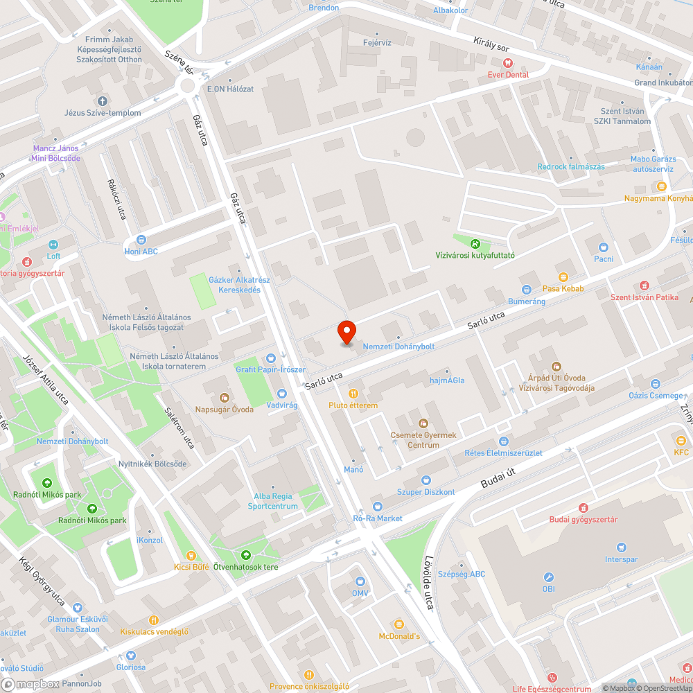 hianyos parkolo festes bejelentés helye