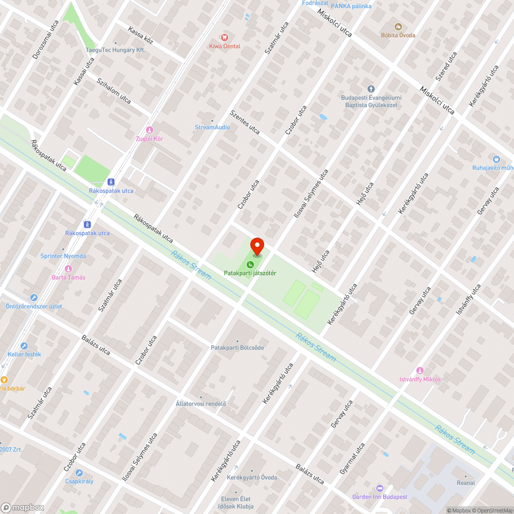 Javítandó kapu bejelentés helye