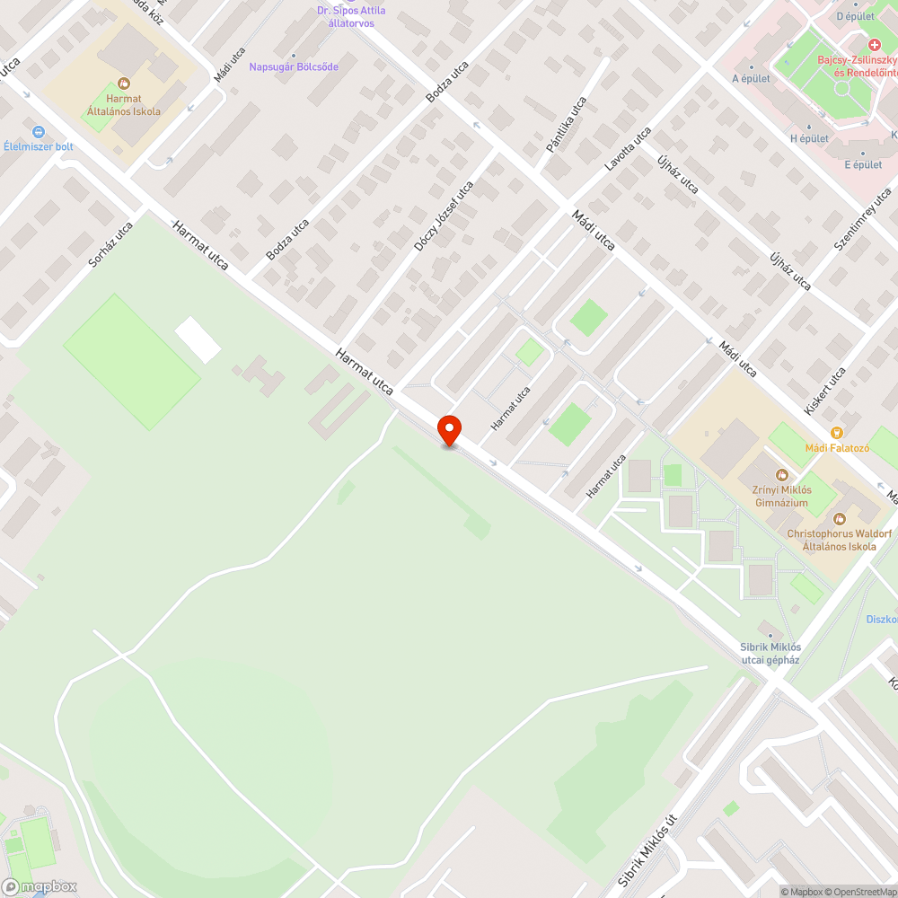 Törött kerítésoszlop bejelentés helye