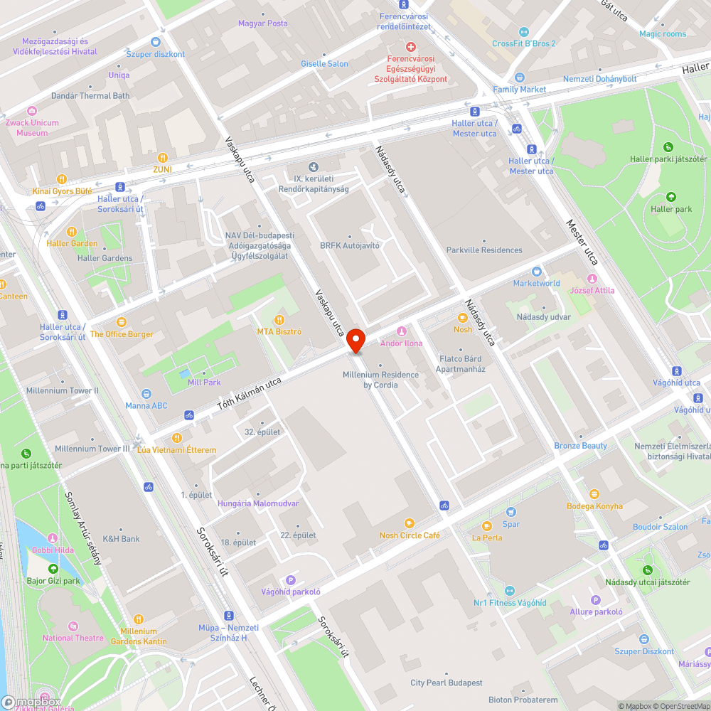 Kátyú a kereszteződésben bejelentés helye