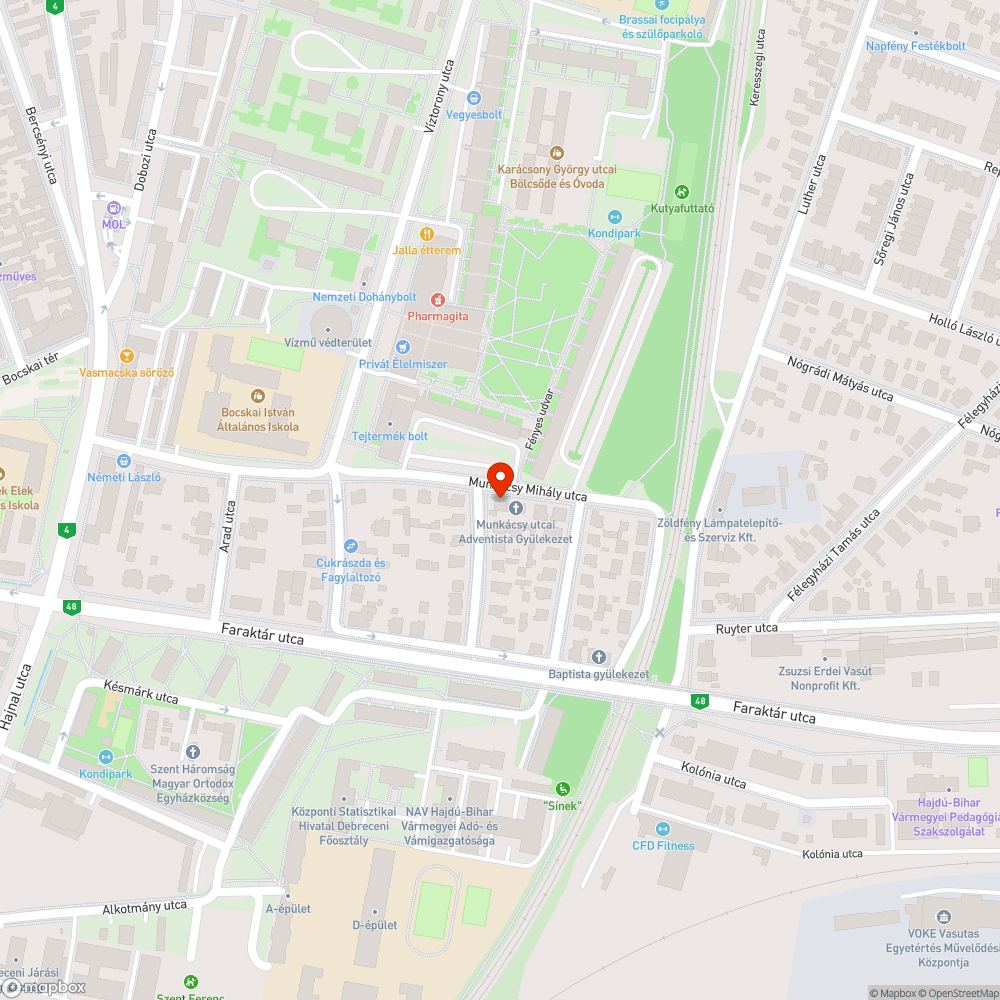 Elmozdult kanális tető bejelentés helye