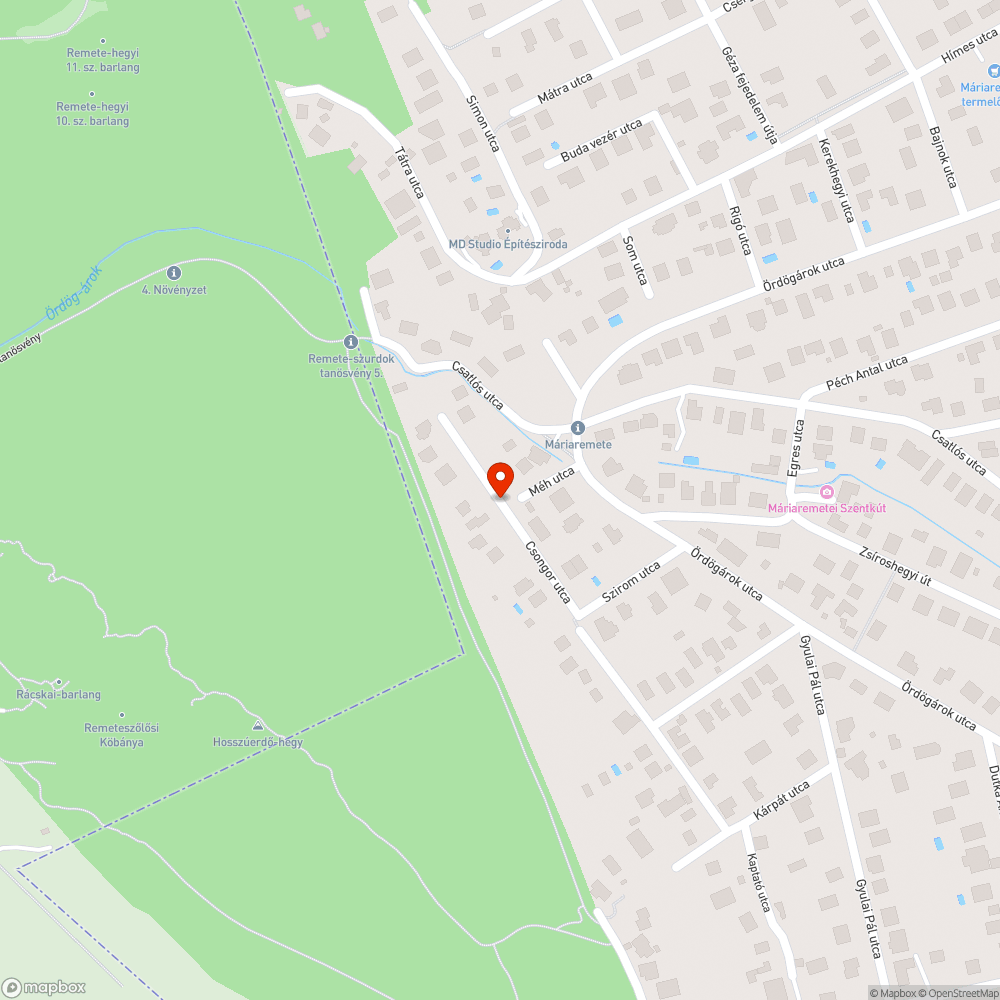 Beszakadt úttest, veszélyes bejelentés helye