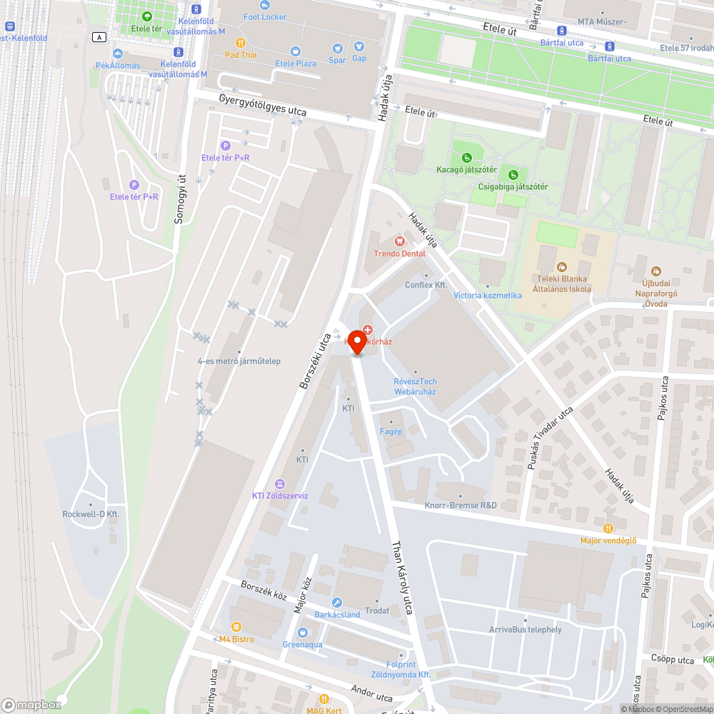 Hol a járda? bejelentés helye