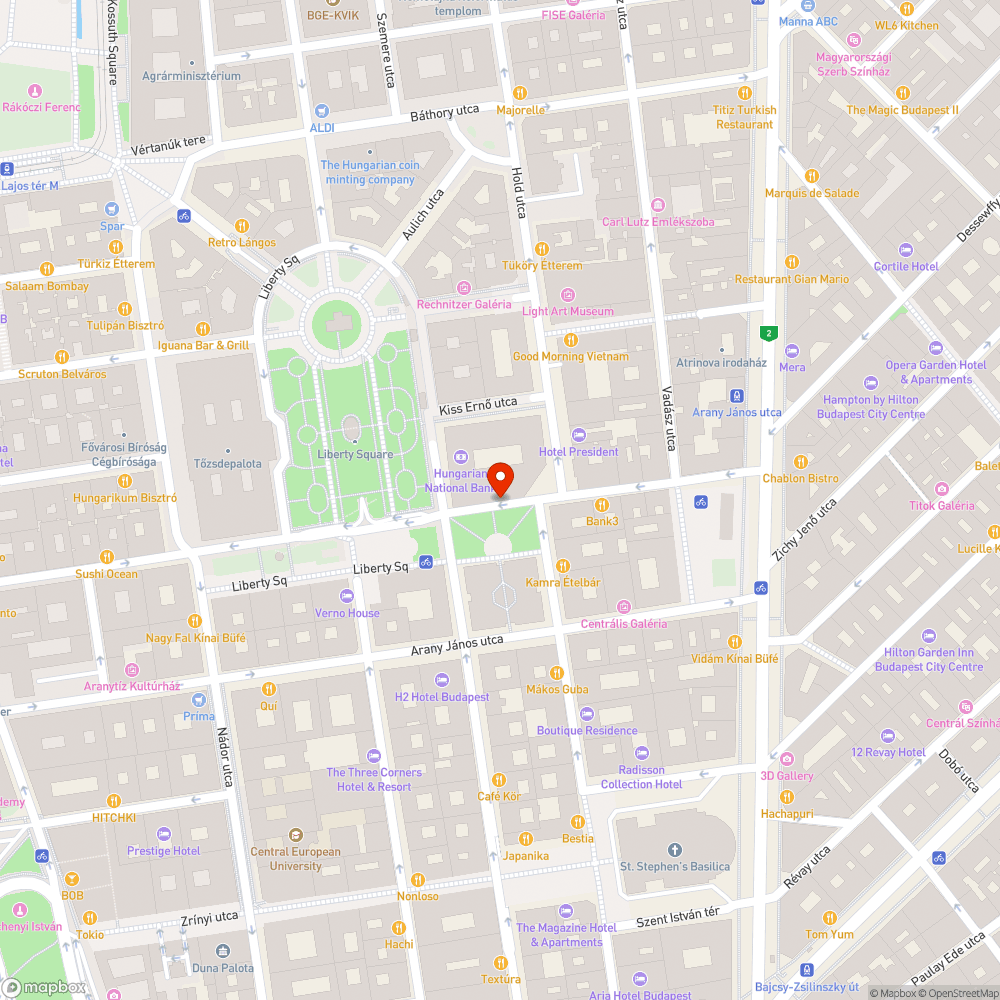 Aknafedlap kiáll, térkő sérült bejelentés helye