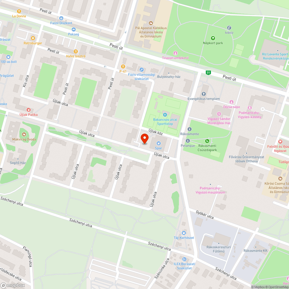 Heverő leheveredett bejelentés helye