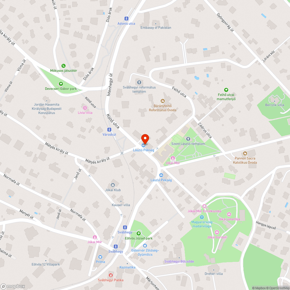 Járda felbontása bejelentés helye