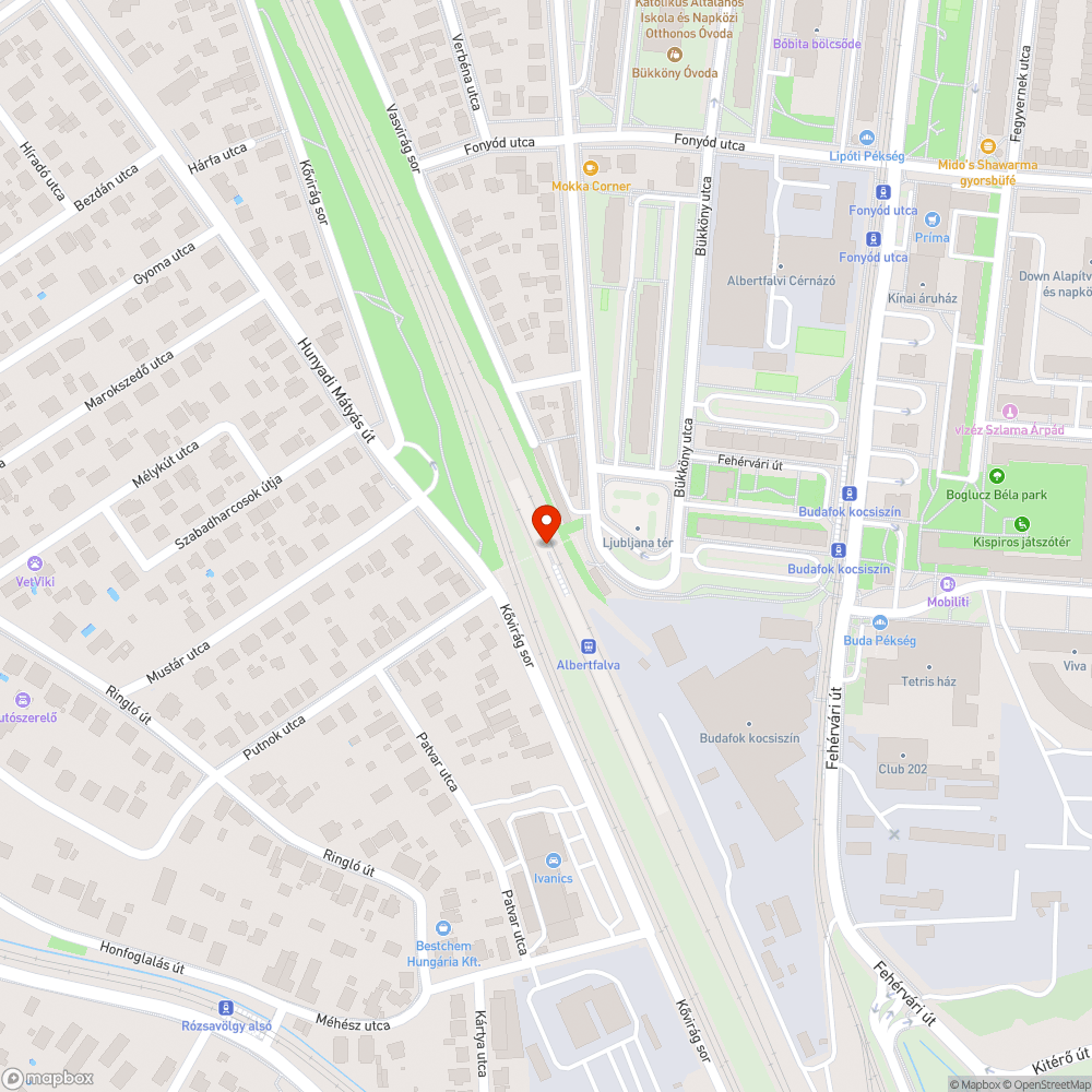 Nem működik a lift az Albertfalva vasúti megállóhelyen (és több állomáson is) bejelentés helye